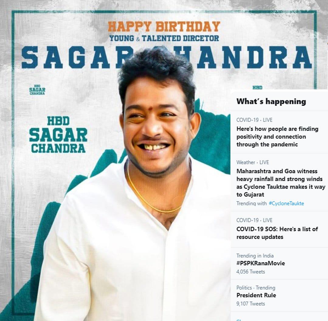 #PSPKRanaMovie trending in Twitter