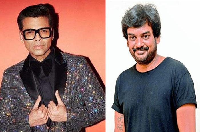 Puri Jagan Fighter discussions with Karan Johar