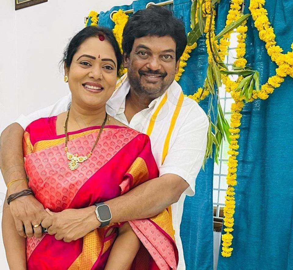 Puri Jagannadh Performs Pooja with Family