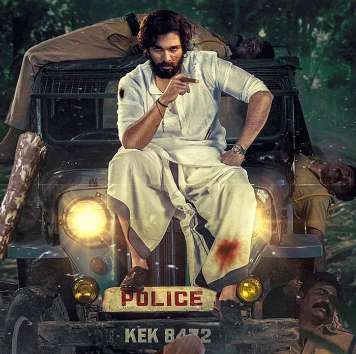 Pushpa Fan Made Poster Viral in Social Media