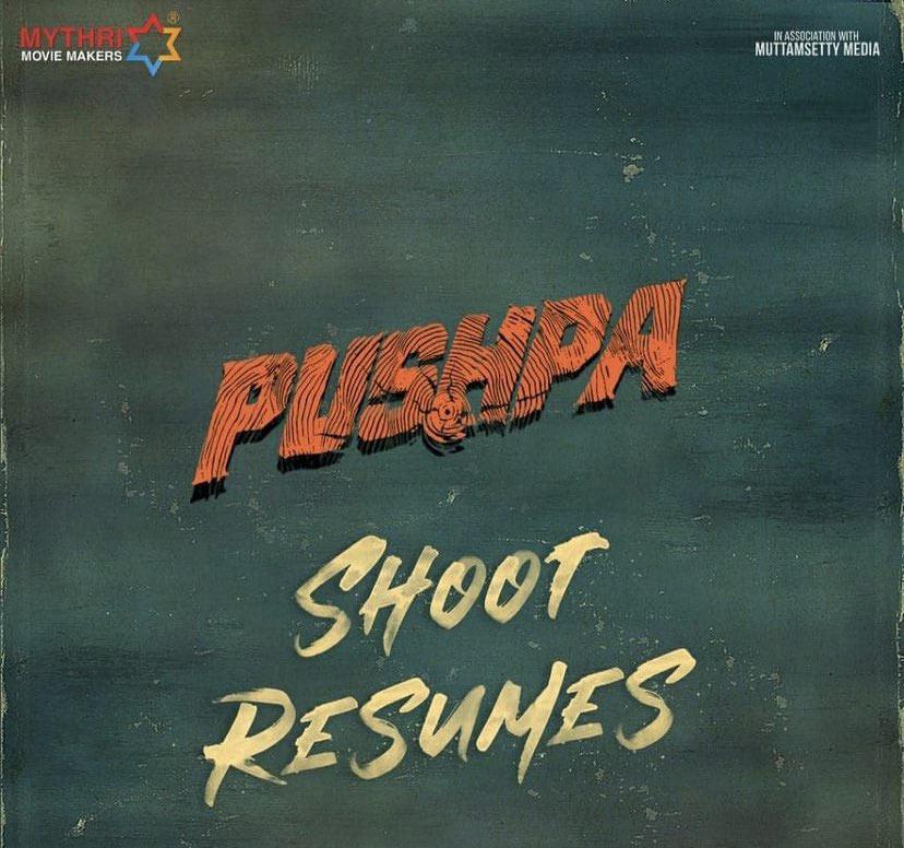 Pushpa shoot resumes in Hyderabad