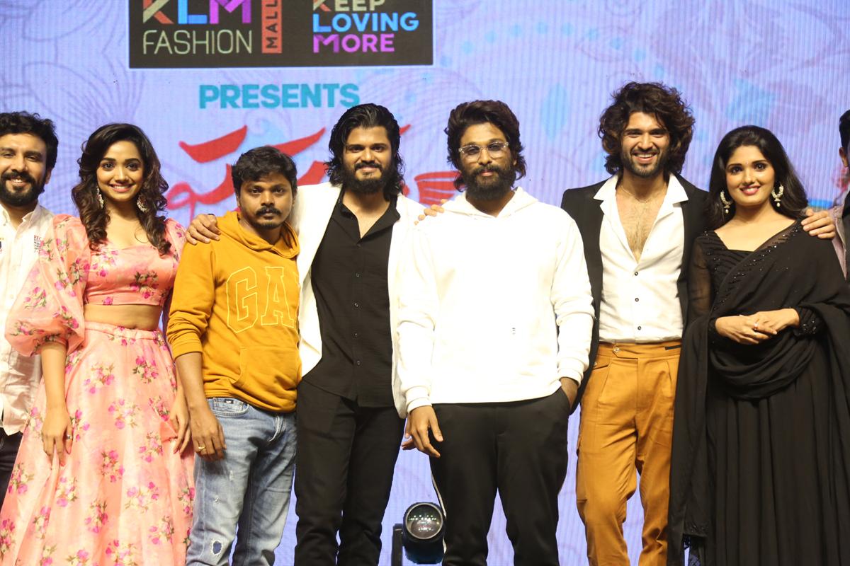 Pushpaka Vimanam trailer launch event