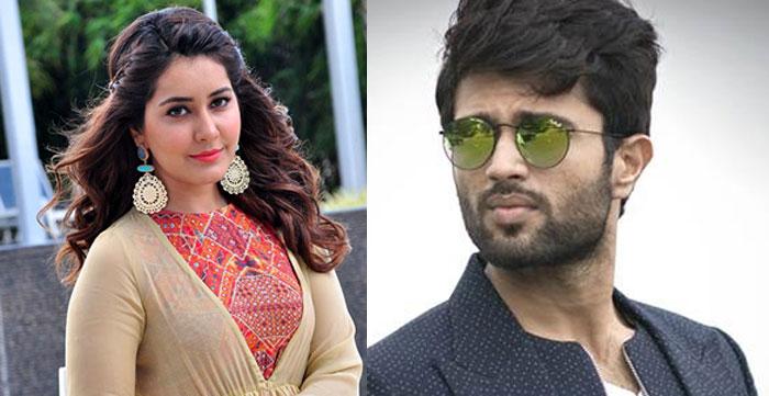 Raashi Khanna in Vijay Devarakonda and Kranthi Madhav Film