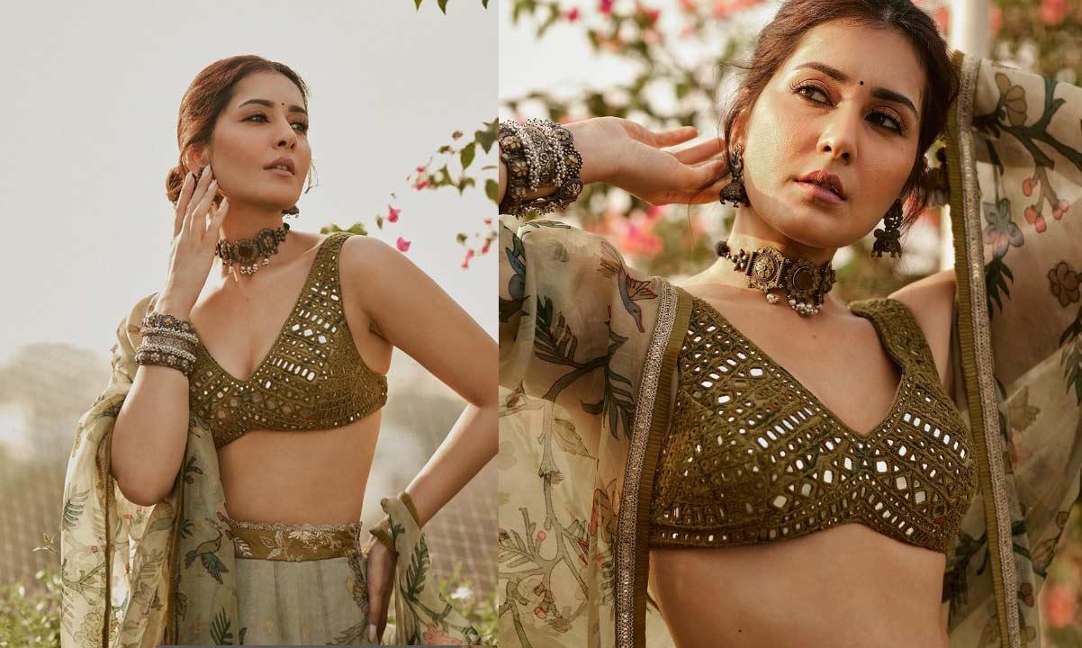 Raashi Khanna new look is intoxicating