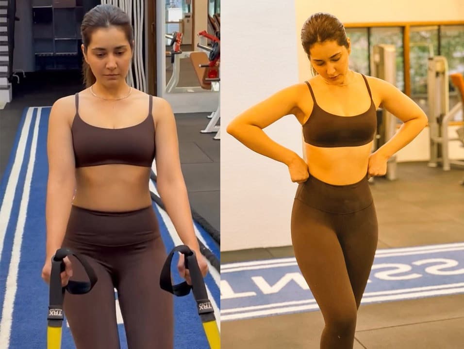 Raashi Khanna Slim Secret: Gym Workouts Revealed