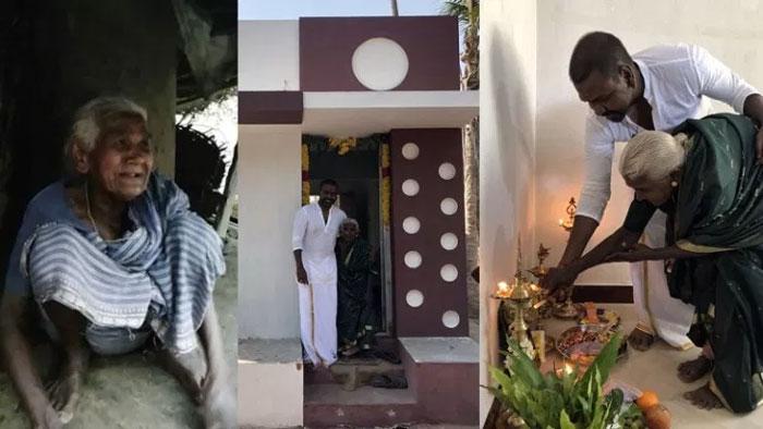 Raghava Lawrence Builds House for Gaja Cyclone Victim
