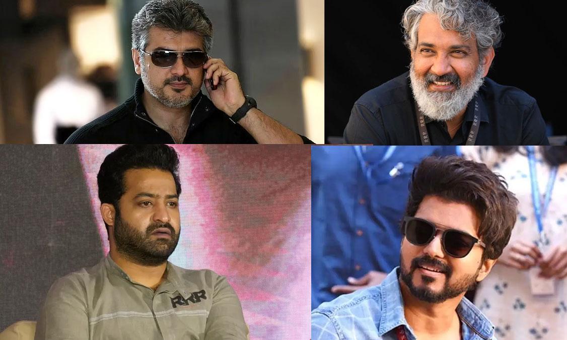 Rajamouli and NTR about Ajith and Vijay