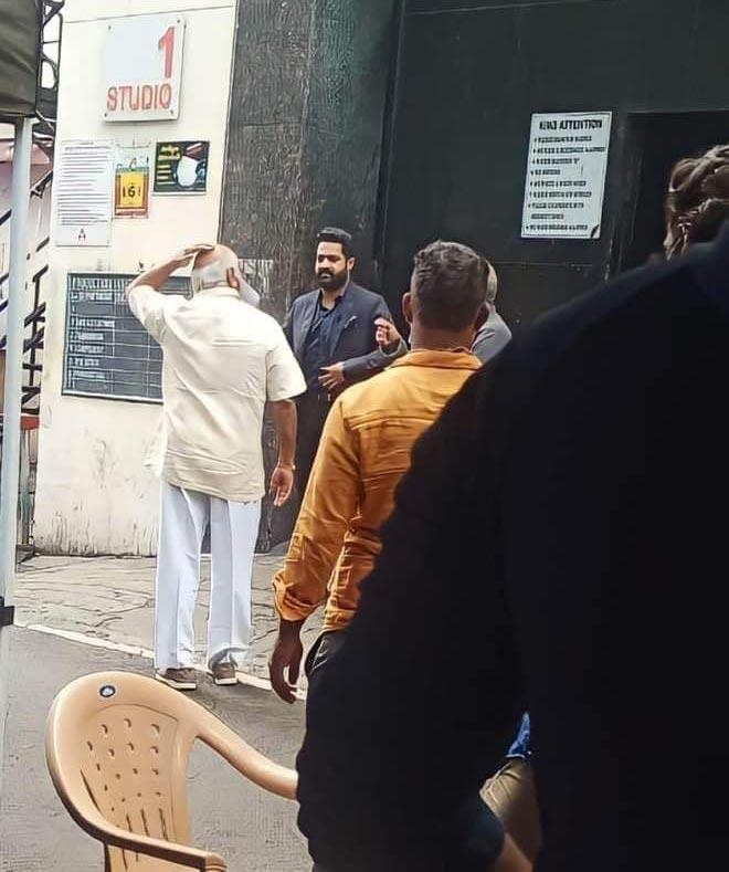 Rajamouli and Raghavendra Rao in NTR show?