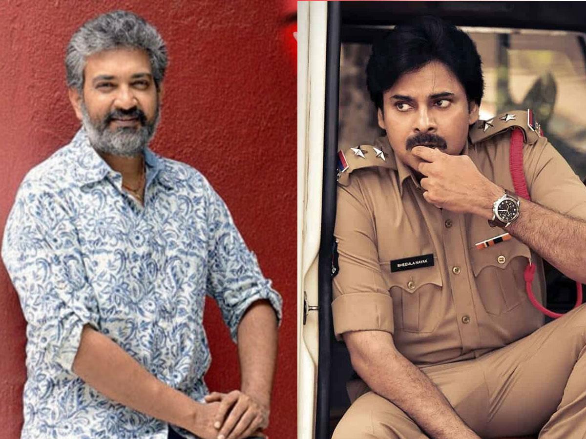 Rajamouli requesting to Pawan Kalyan