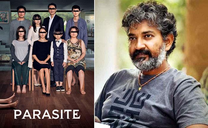 Rajamouli sensational comments on Parasite Movie