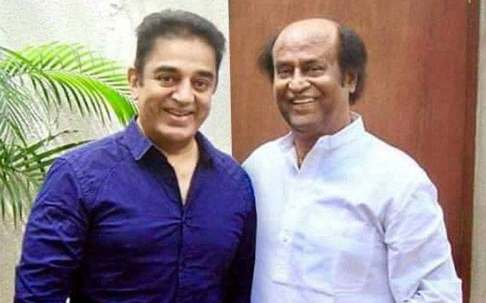 Rajini Learning From Kamal Haasan