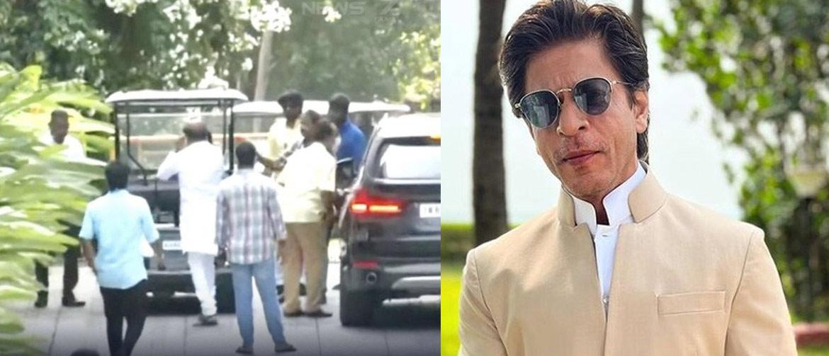 Rajinikanth and Shahrukh at Vignesh Shivan & Nayanthara wedding
