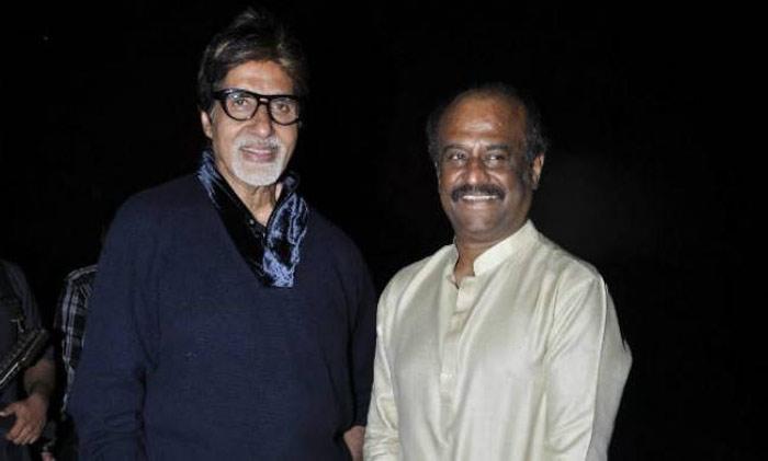 Rajinikanth Meets Big B for Political Suggestions