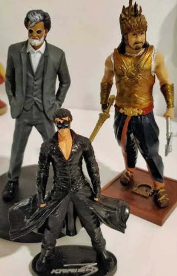Rajinikanth, Prabhas, Hrithik Roshan photos in Allu Sirish House