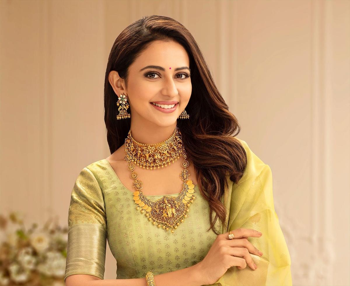 Rakul for the first time ..!