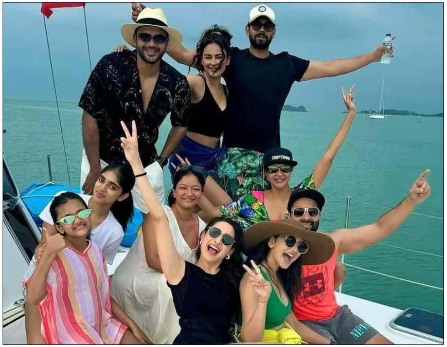 Rakul Preet, Jackky Bhagnani Bachelor Party In Thailand