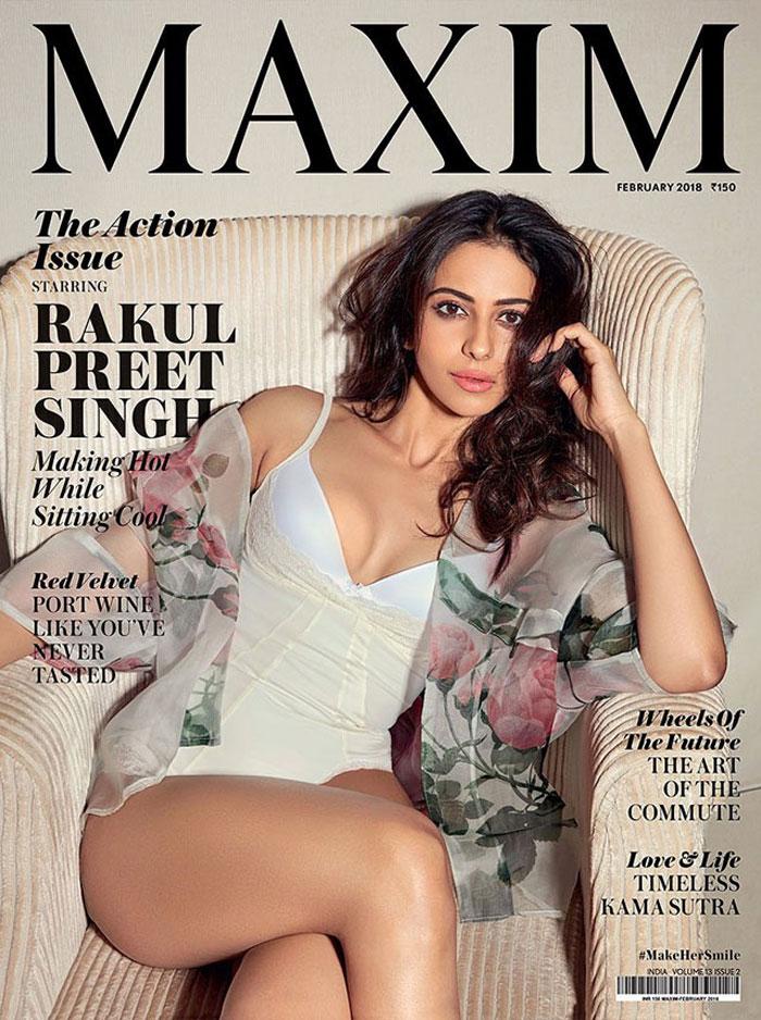 Rakul Preet singh In Hot Bikini for Maxim