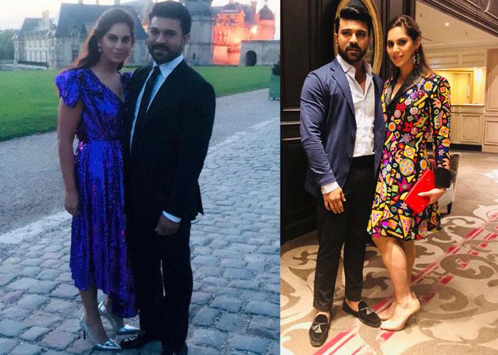 Ram Charan And Upasana At Shriya Bhupal Wedding