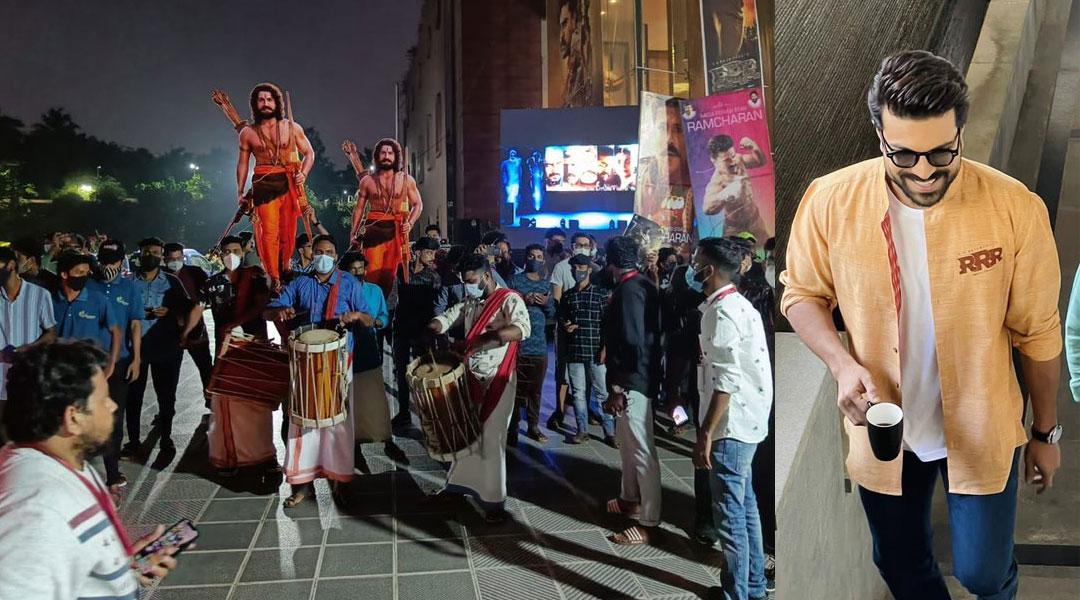  Ram Charan Fans bustle in Kerala