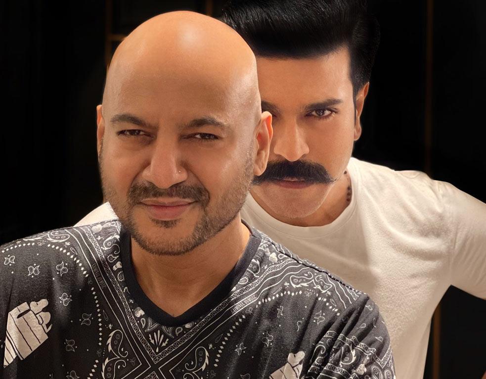 Ram Charan have joined the RRR sets