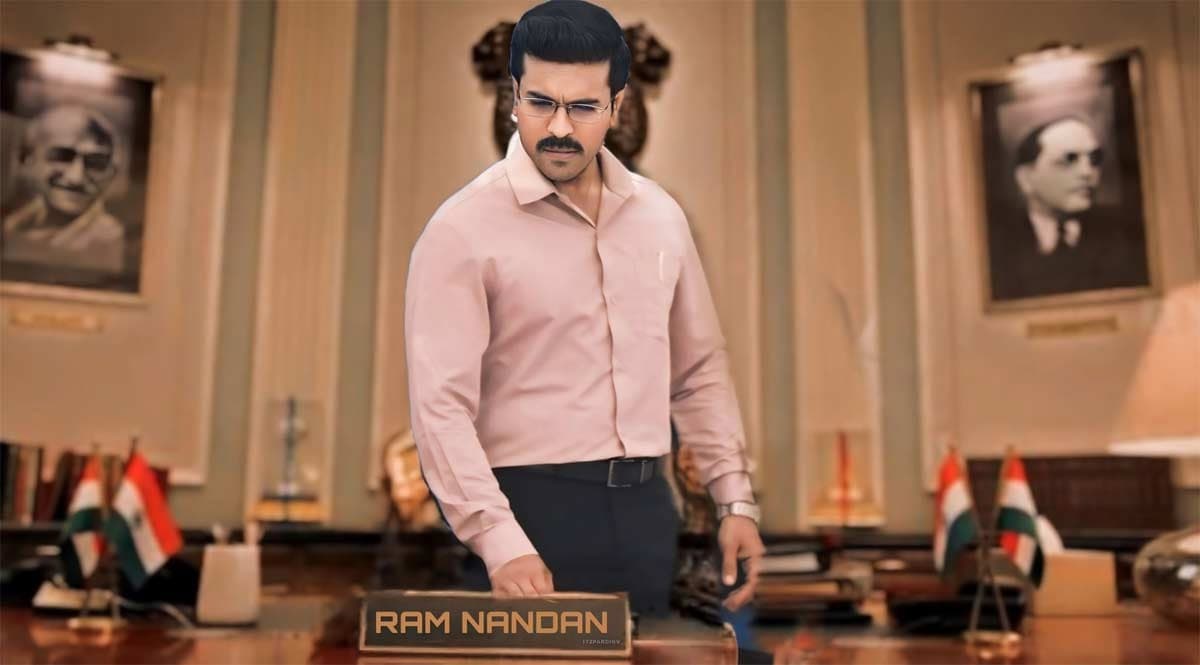 Ram Charan plays Ram Nandan Role in Game Changer 