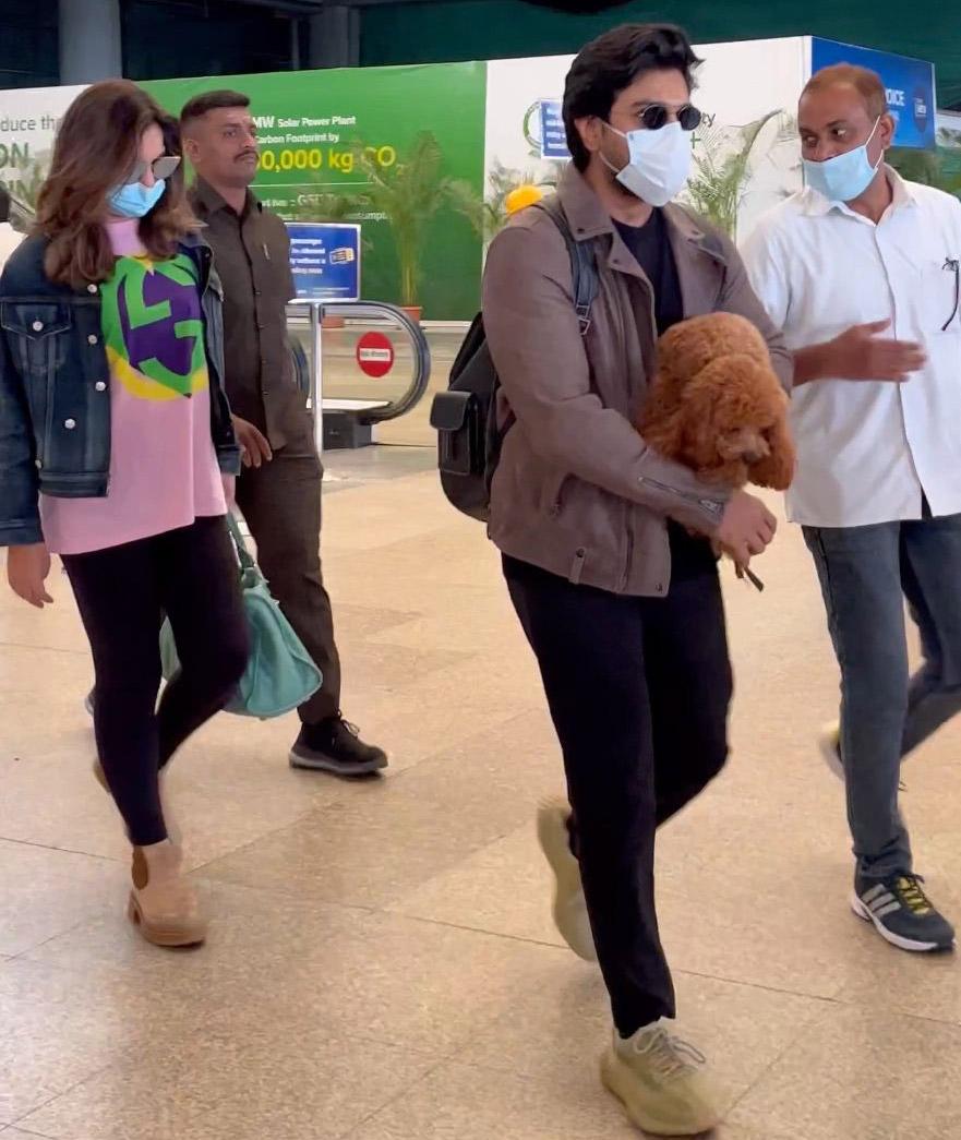 Ram Charan returns from a short vacation