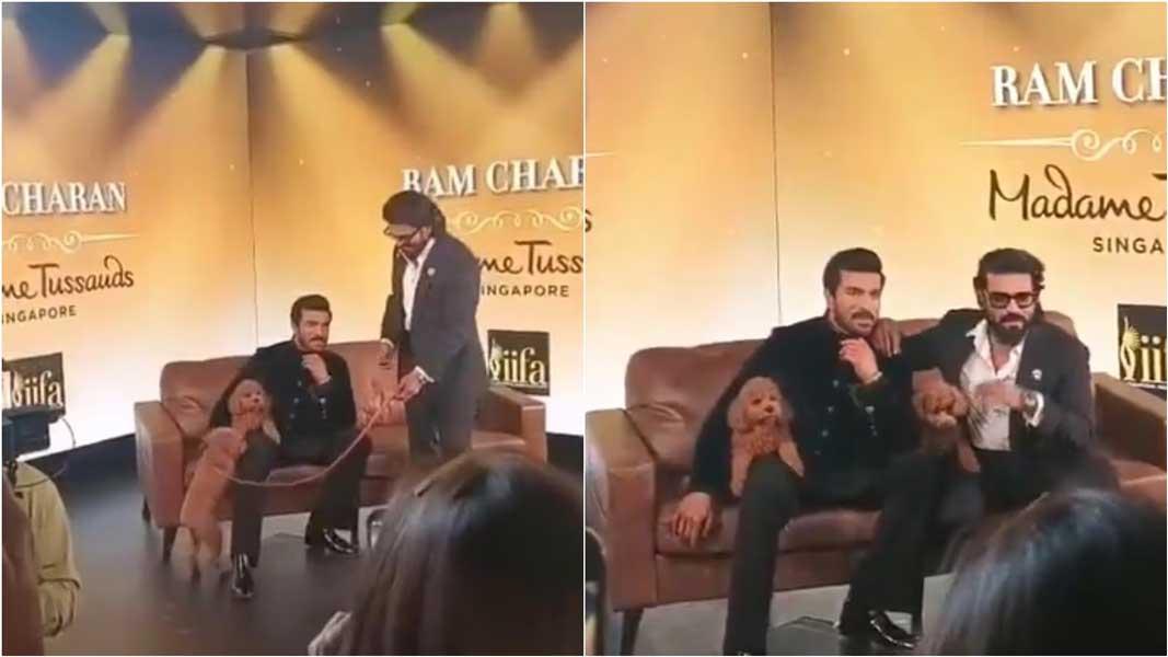 Ram Charan Wax Statue Unveiled at Madame Tussauds Museum