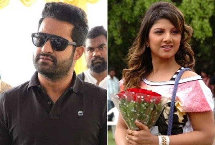 Rambha in Jr NTR And Trivikram Movie
