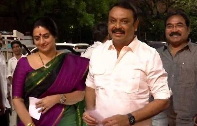 Ramya attempt to attack with slipper on Naresh and Pavithra Lokesh