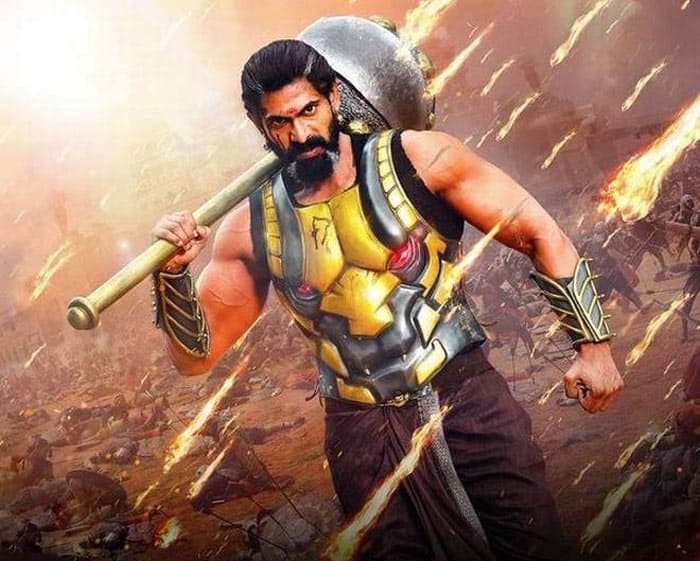Rana as Hanuman in Ravana