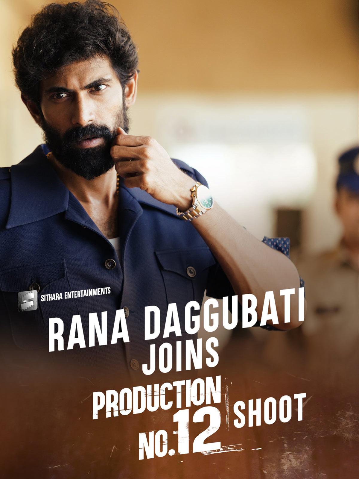 Rana joined the shooting today