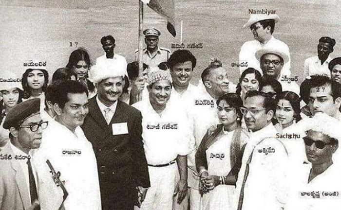 Rana  Shares Legends Pic