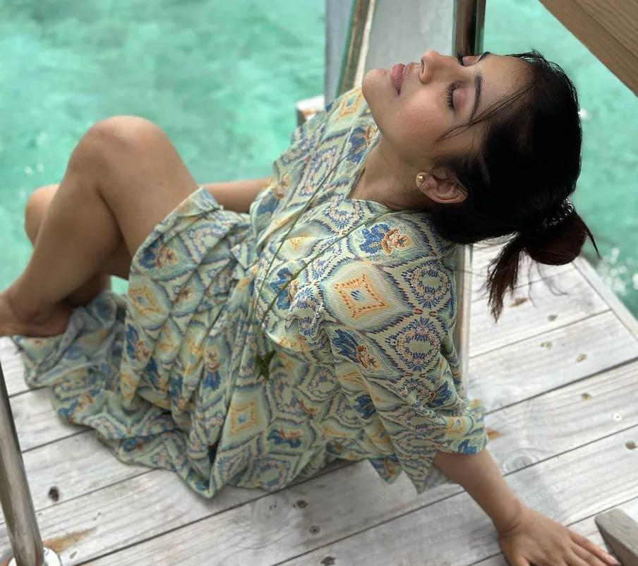 Rashmi Gautam Chilling In Maldives