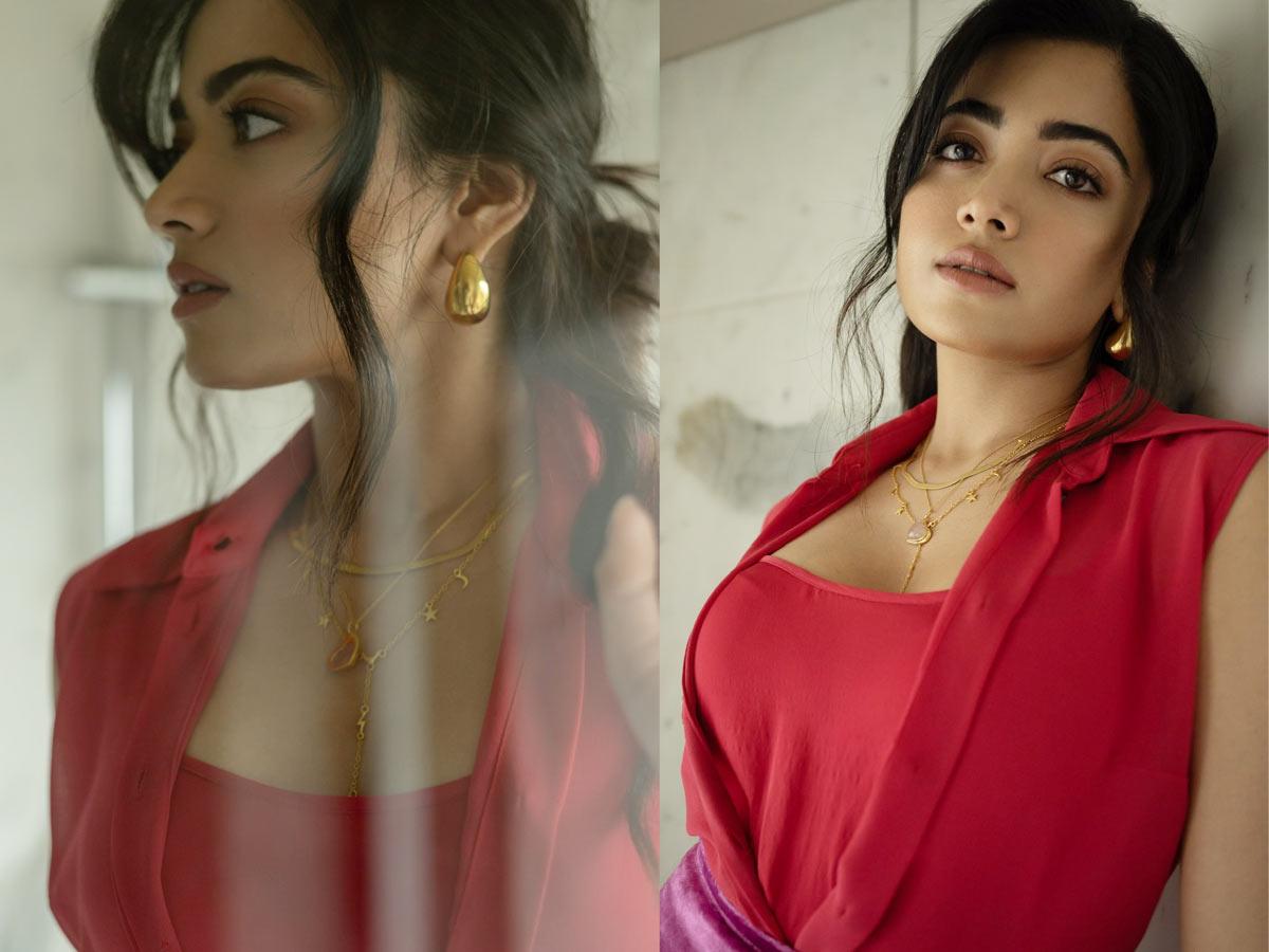 Rashmika Mandanna in new look