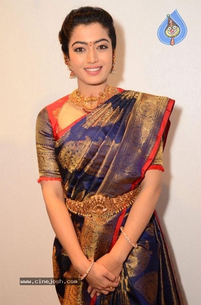 Rashmika Mandanna in Traditional Look
