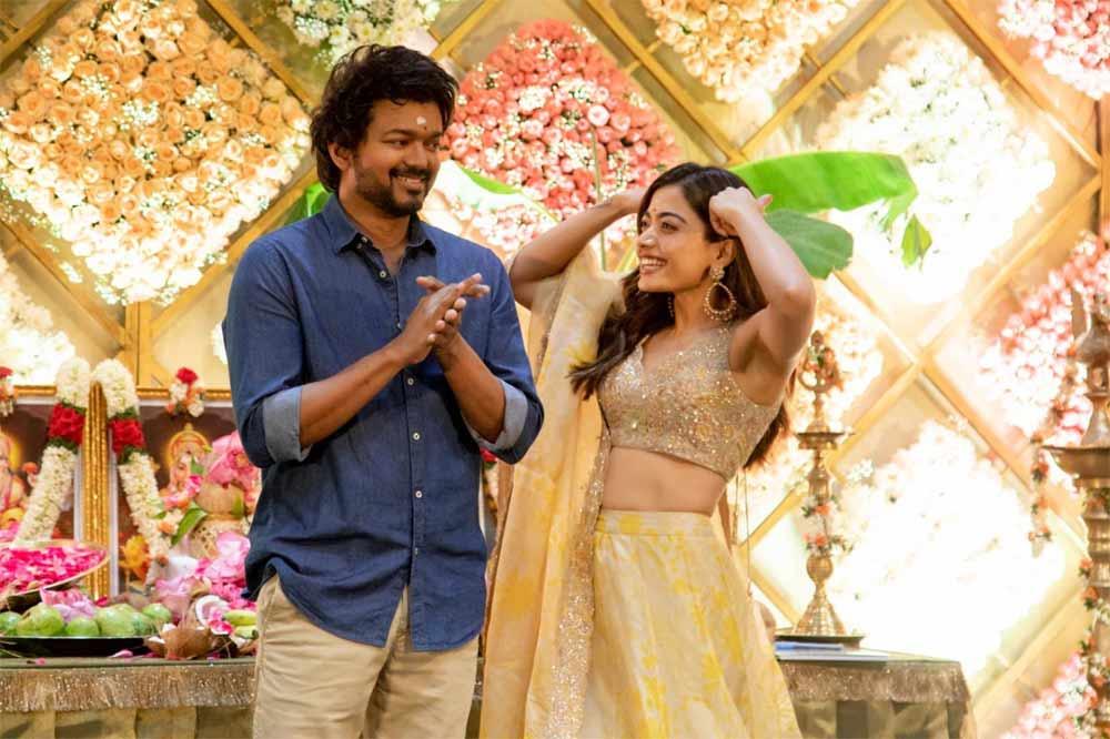 Rashmika on working with Vijay