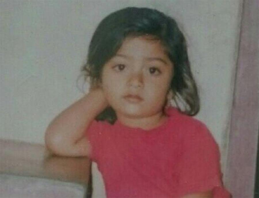 Rashmika shares throwback picture of her childhood