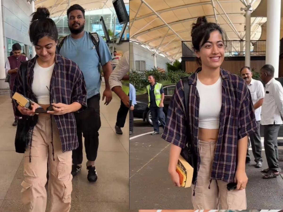 Rashmika Spotted In Same Shirt As Vijay Deverkonda?