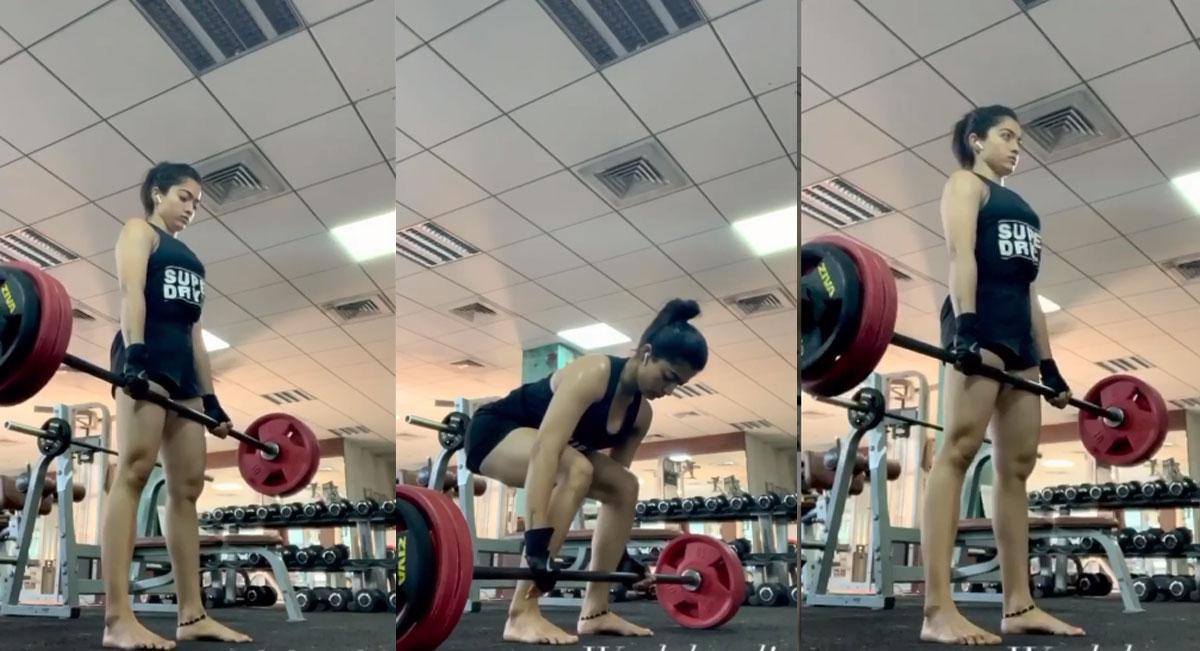 Rashmika workouts Video Viral in Social Media