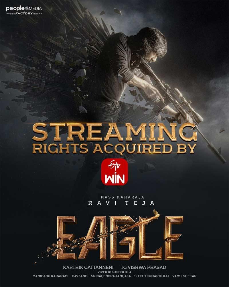 Ravi Teja Eagle OTT details