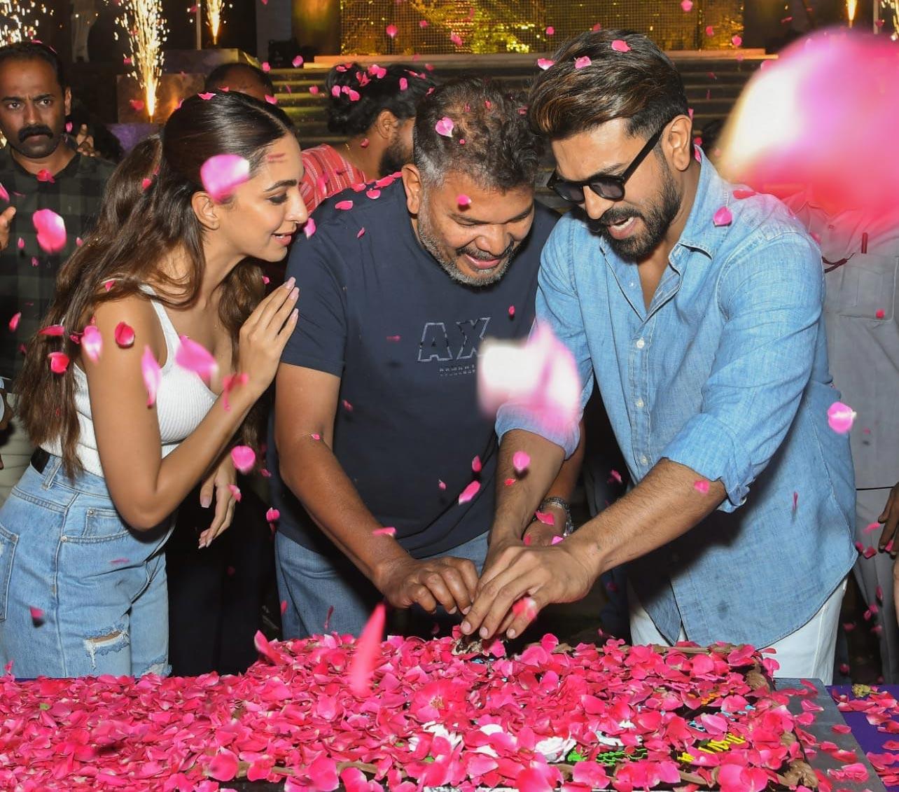 RC15 team celebrated Charan birthday
