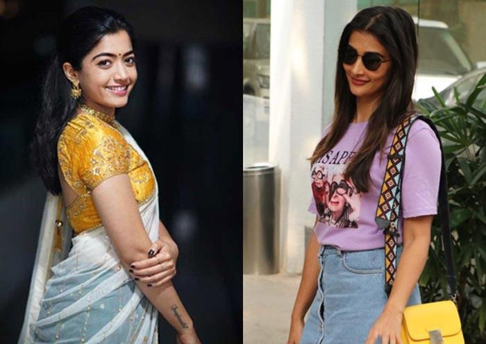Remuneration fight between Pooja Hegde and Rashmika Mandanna