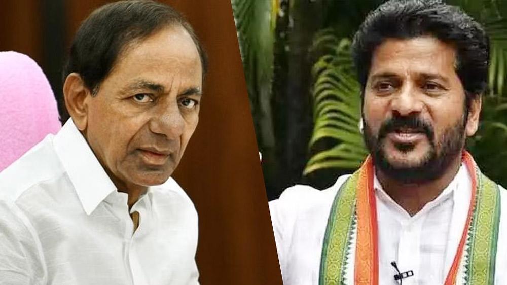 Revanth Reddy Sketch on KCR