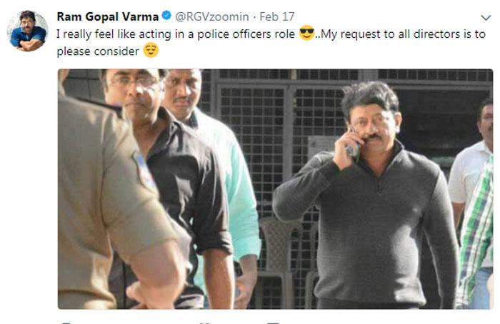 RGV Attend to CCS Police Interrogation