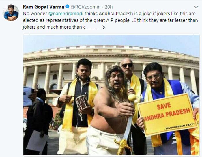 RGV Sensational Comments on AP MPs