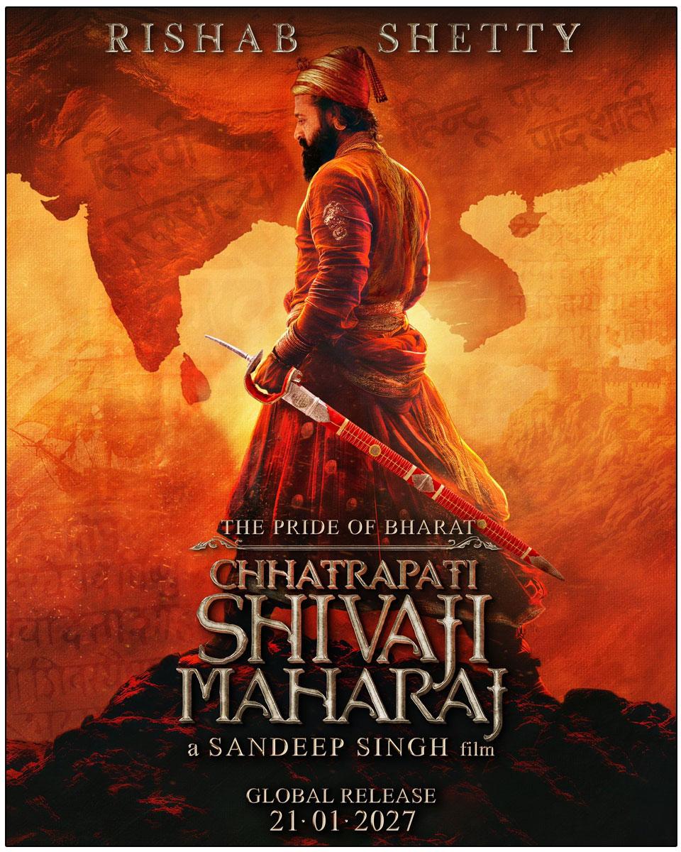 Rishab Shetty Takes on Shivaji Maharaj Role