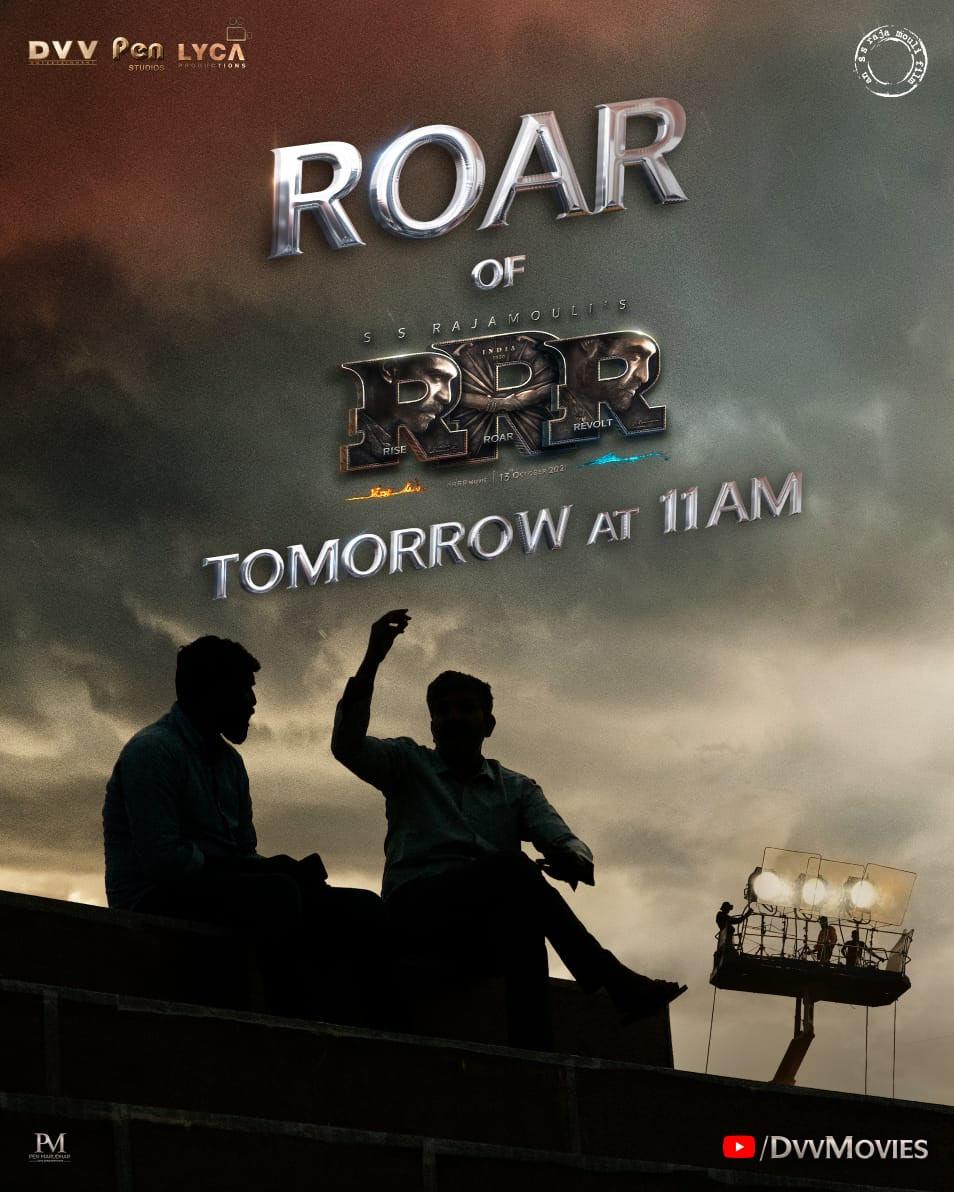RoarofRRR Tomorrow at 11am