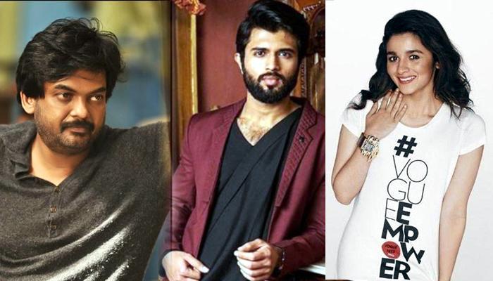 RRR Heroine Romance With Puri â€˜Fighterâ€™ Vijay