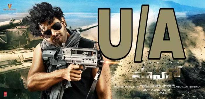 Saaho Censor Completed