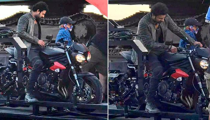 Saaho.. Prabhas Takes Home a Car and a Bike as Souvenir